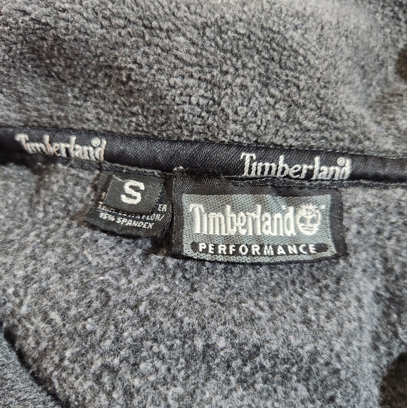 TIMBERLAND Lightweight Gorp Grey Fleece Full Zip Layer Jacket (S) - Picture 9 of 12